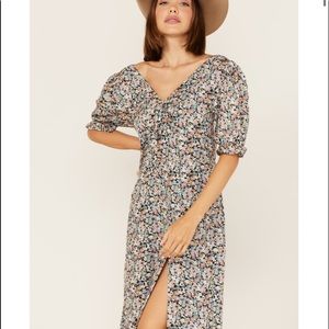 Western midi boho dress! Never worn, still has tags!
